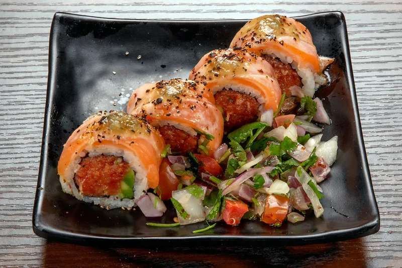 Seared Salmon Ceviche